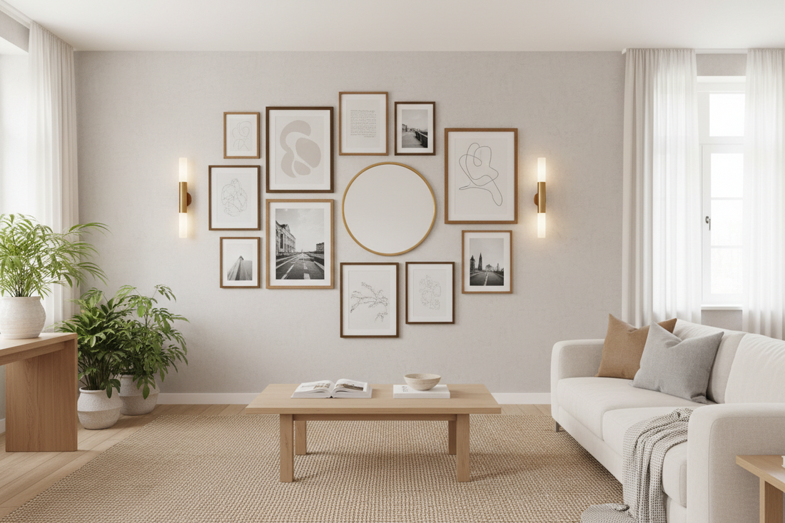 Decorating Empty Walls: How Posters & Prints, Mirrors, and Wall Lights Transform Any Room