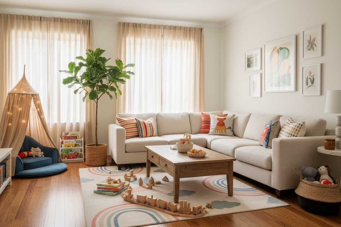 Designing Cozy Family Spaces With Window Treatments and Kids’ Décor
