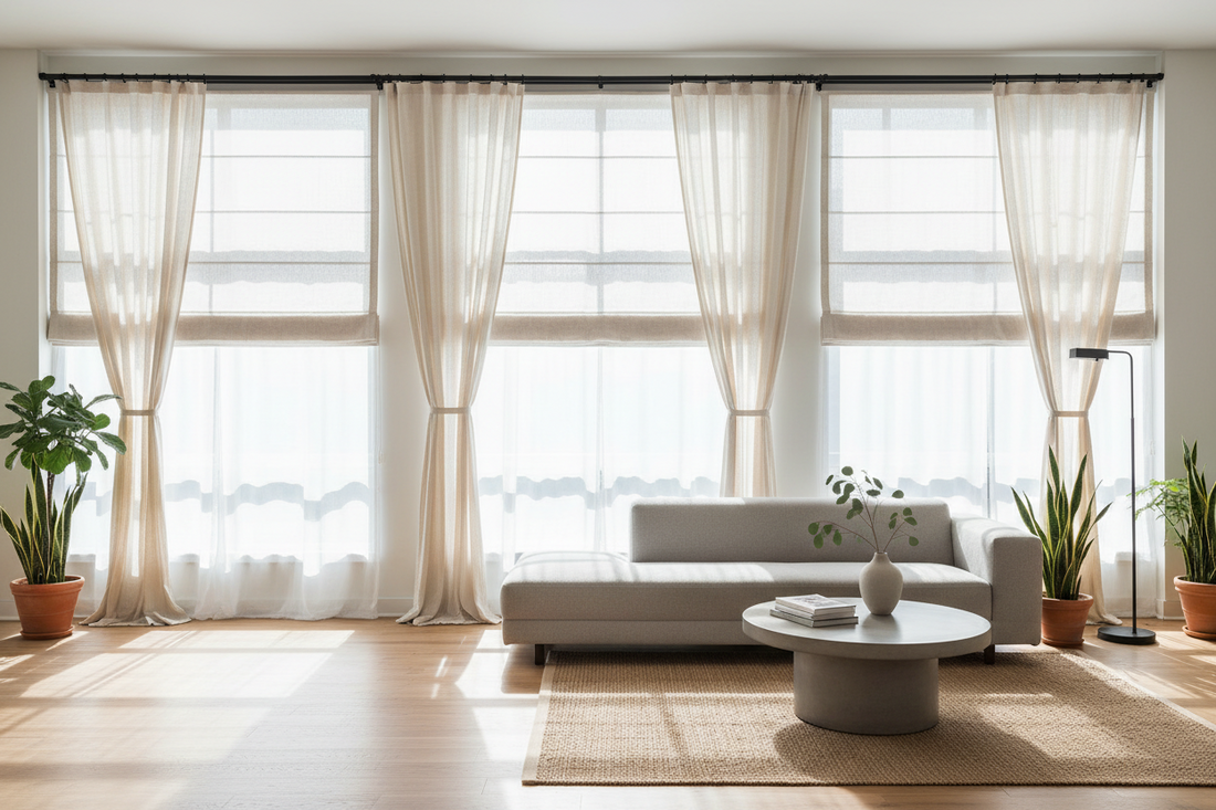 Designing the Perfect Studio Window Environment with Stylish Window Treatments and Durable Window Treatment Rods & Hardware