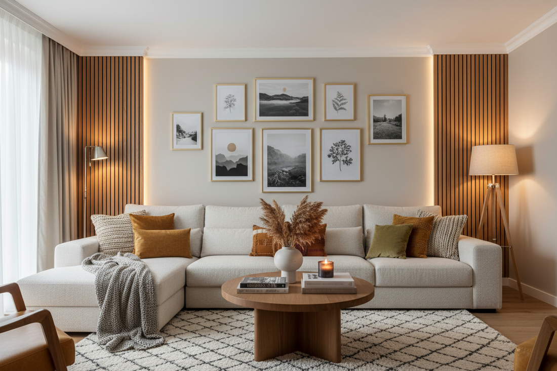 How to Create a Cozy and Stylish Living Space with Wall Decor