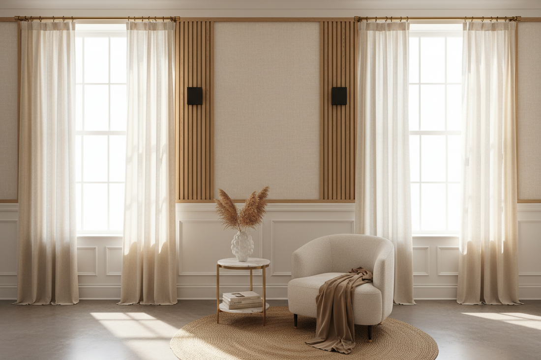 Professional Interior Styling Starts with Wall Treatments & Window Supplies, Window Treatment Rods & Hardware, and the Perfect Studio Window Environment