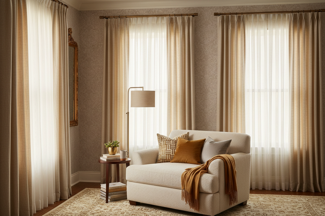 The Complete Guide to Layering Windows: How Wall Treatments & Window Supplies, Window Treatment Rods & Hardware, and Home Décor & Curtains Accents Transform Every Room