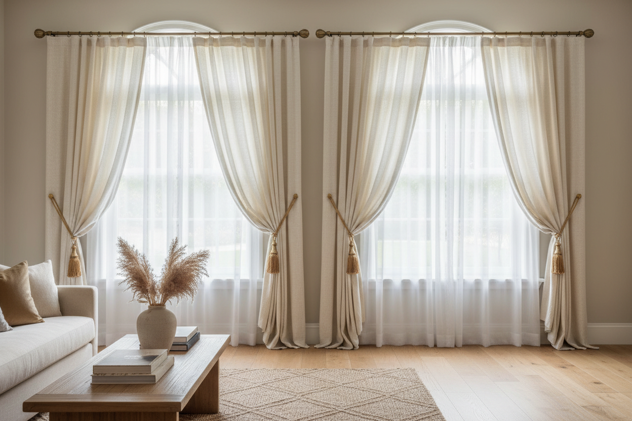 The Complete Guide to Stylish Window Treatments: Choosing Curtains, Hardware, and Decorative Accents
