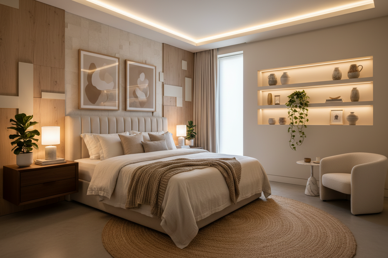 Transform Your Living Space With Bedroom Furniture, Wall Treatments, and Home Décor Accents