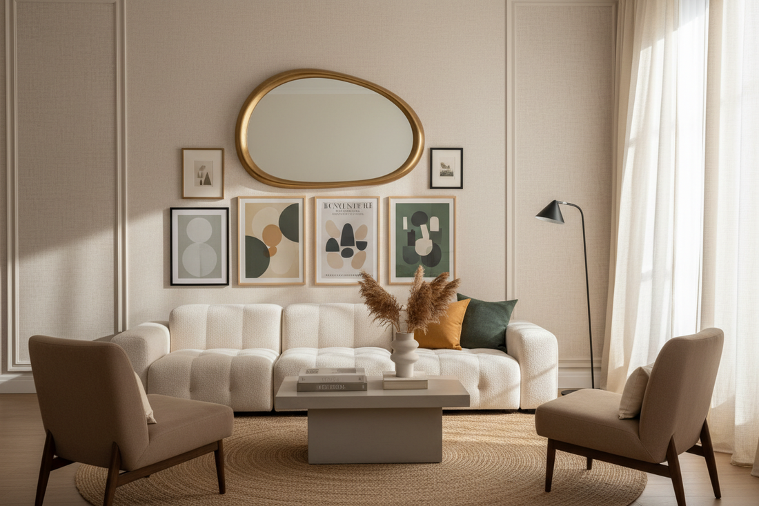 Transform Your Walls with Mirrors, Wall Treatments & Window Supplies, and Posters & Prints