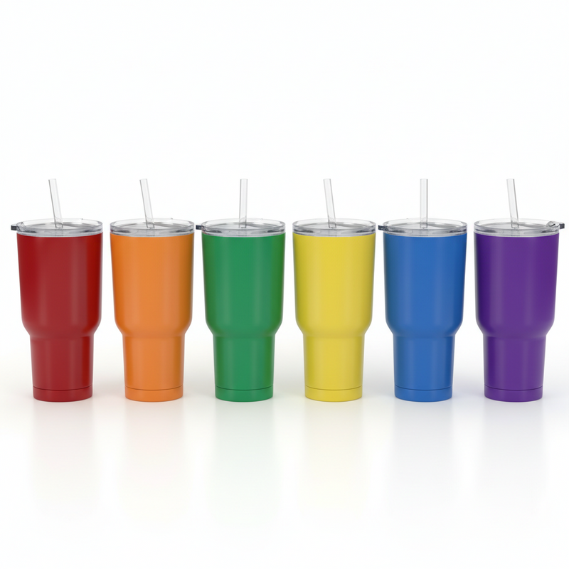 Colorful tumbler