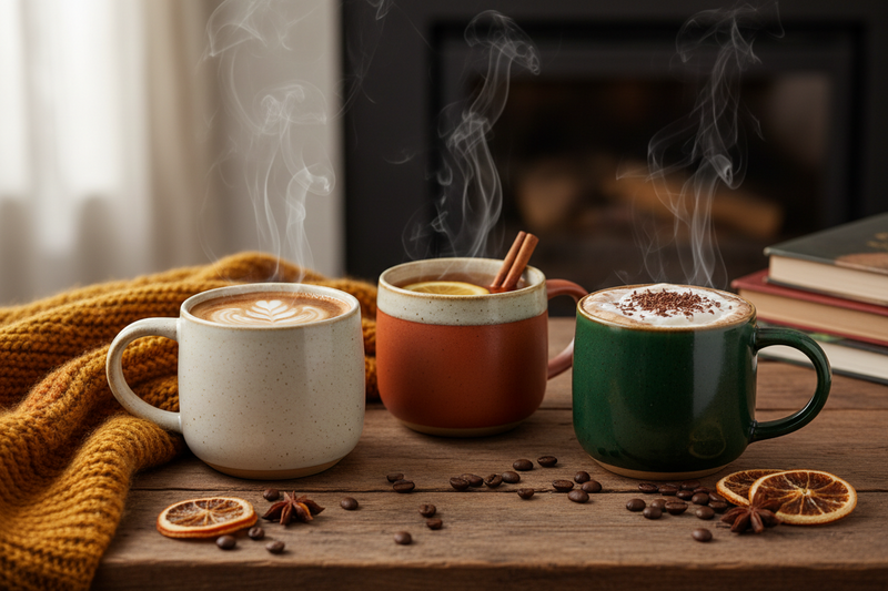 hot beverage mugs