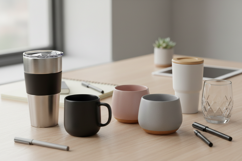 office desk cups