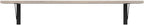 DINZI LVJ Long Wall Shelves, 31.5 Inch Wall Mounted Shelves Set of 2, - Image 5