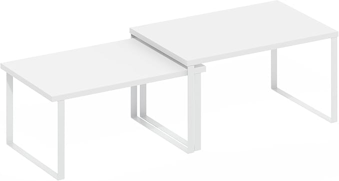 Furinno RAVEL Kitchen Countertop Organizer Set of 2, Nesting Counter Shelves - Image 5