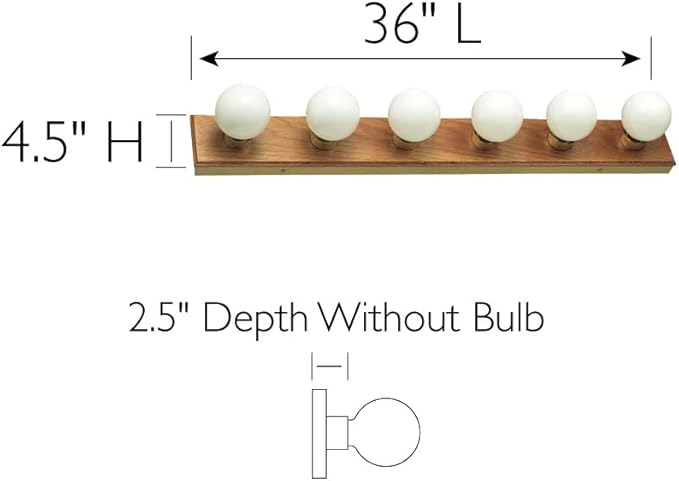 Design House Vanity Lights, 6 Linear Lights, Horizontal or Vertical Use - Image 3