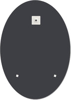 Bathroom Mirror for Over Sink, Oval Frameless Mirror, Beveled Polished Wall - Image 7