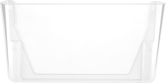 Amazon Basics Expandable Plastic Wall File Organizer, Hanging File Holder - Image 2