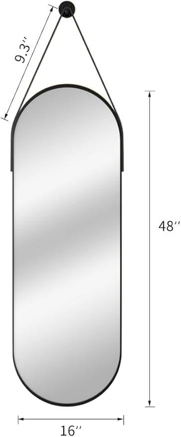 48"x16" Hanging Mirror Full Length - Image 5