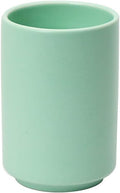 Japanese Style Ceramic Tea Cup, Handleless Ceramic Mug, Matte Glazed Couple Cup, Suitable for Drinking Water, Tea, Coffee (Light Green)