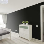 Yancorp 16"x394" Matte Black Contact Paper Peel and Stick Wallpaper Removable - Image 4