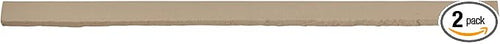 2-Pack Sand Faux Stone Ledger & Trim Panels, Decorative High-Density by Wallwell