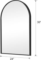 Arched Wall Mirror, Living Room, Hang Vertical or Horizontal - Image 3