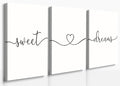 GUBIYU Sweet Dreams Wall Art for Bedrooms by GUBIYU
