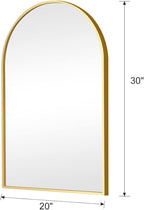 Arched Wall Mirror, Living Room, Hang Vertical or Horizontal - Image 2