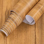 COSNIGHT 15.7" ×590" Wood Grain Wallpaper Peel and Stick Vinyl Film Self - Image 6