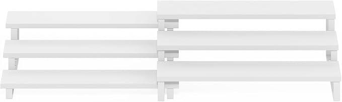 Furinno RAVEL Kitchen Countertop Organizer Set of 2, 3-Tier Nesting Metal Frame - Image 6