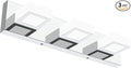 Ralbay Modern LED Chrome Vanity Light Acrylic Stainless Steel by RalbayLighting