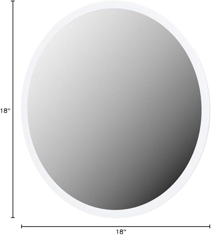 Better Bevel Frameless Round Mirror - Image 9