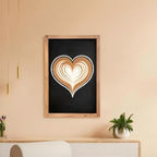 Magnetic Chalkboard for Wall Rustic Wood Framed Decorative Blackboard Sign - Image 7