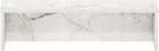 Furinno Helena Kitchen Counter Stackable Organizer Shelf, Marble White - Image 6
