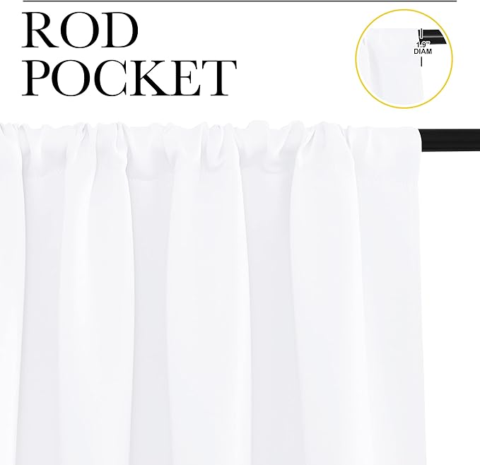 NICETOWN RV Curtains for Camper Windows, Home Decoration Light Filtering - Image 3