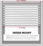 Lotus & Windoware Cordless Mini Blind, Window Blinds - Image 4
