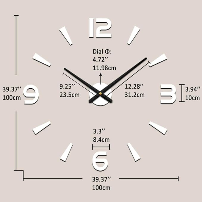 VANGOLD Design Wall Clock for Restaurant&Bar Decor - Image 3
