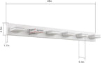 SineRise LED Modern Bathroom Vanity Light Fixtures, Matte White Modern Acrylic - Image 4