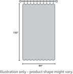 RYB HOME Blackout Curtains Soundproof Energy Saving Insulating Privacy Room - Image 10
