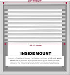 LOTUS & WINDOWARE Cordless Mini Blind, Window Blinds - Image 4