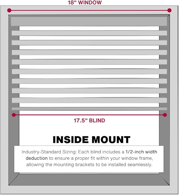 LOTUS & WINDOWARE Cordless Mini Blind, Window Blinds - Image 4