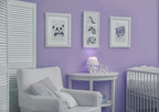 118"x17.7" Purple Wallpaper Solid Color Peel and Stick Wallpaper Purple Contact - Image 4