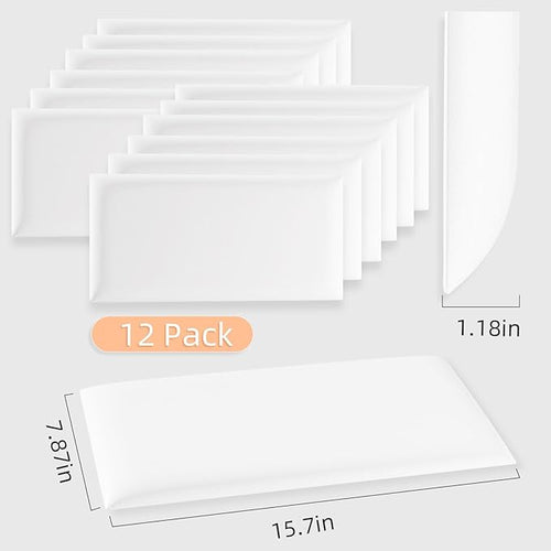 3D Anti-Collision Wall Padding for Kids, Self-Adhesive Headboard Panels for - Image 2