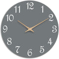 Mosewa Wall Clock Silent Non Ticking Decorative by MOSEWAWALLCLOCK