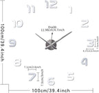 Extra Large Digital Wall Clock Decorative Battery Operated, Minimalist - Image 5