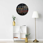 Mxocom Faith Quote Wall Clock Motivational and Inspirational Quote About Life - Image 5