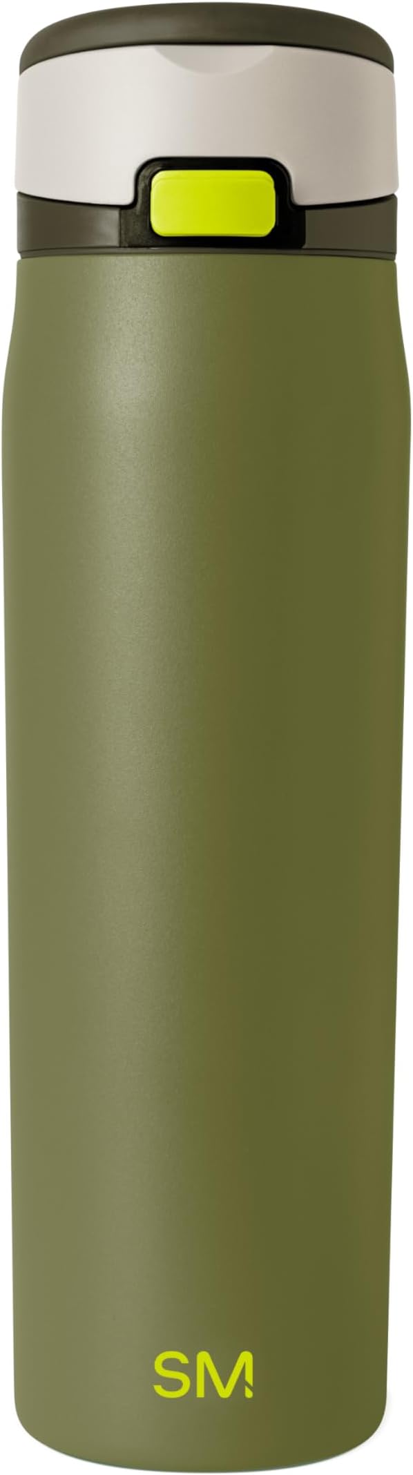 Simple Modern Mesa Loop Water Bottle with Covered Straw and Handle | 24oz Cup Holder Friendly Insulated Stainless Steel Bottles for Travel, Sports and School | Cricket