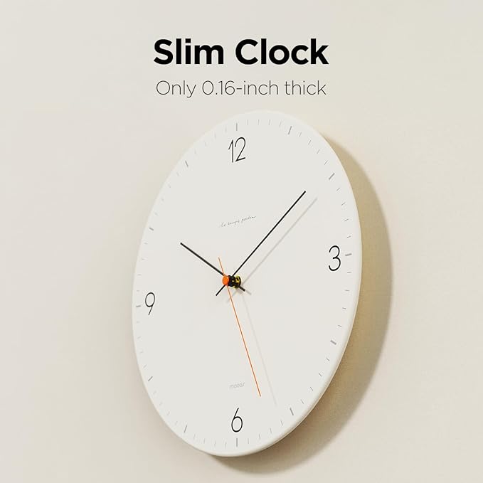 mooas Flatwood Wall Clock - Image 5