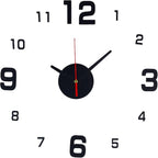 OceeK DIY Wall Clock, Modern Silent Non-Ticking, Battery Operated, 3D Quality by OceeK