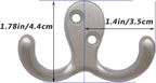 10pcs Coat Hooks Hardware, Wall Hooks Heavy Duty Hooks - Image 2