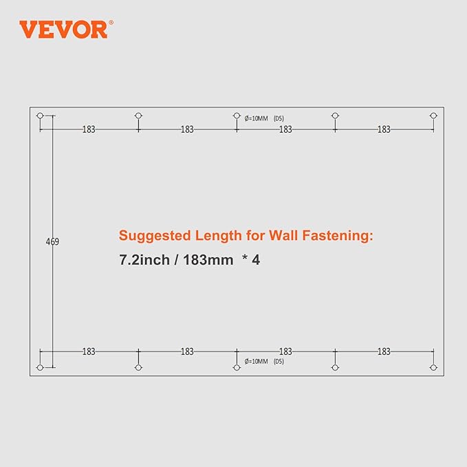 VEVOR Metal Storage Cabinet, 120lbs Load Capacity per Shelf, Press to Close & - Image 8