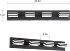 4-Light LED Black Vanity Lights - Image 5