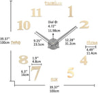 VANGOLD Design Decorative Wall Clock - Image 3