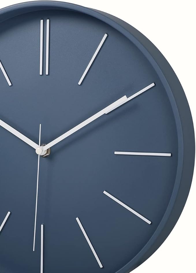 zyzamay Modern Wall Clock, 12 Inch Round Bright Colorful 3D Wall Clocks - Image 9
